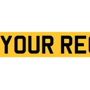 Standard Printed Number Plates